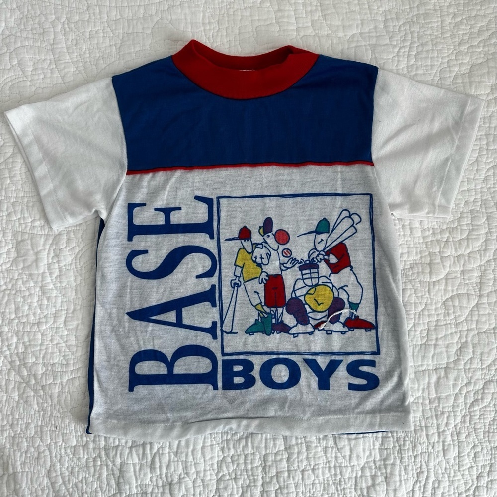 Vintage Toddler Baseball T-Shirt